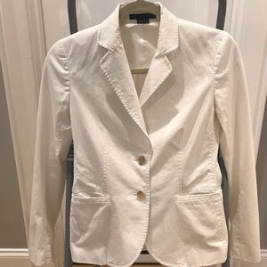 Theory blazer, white, size 00